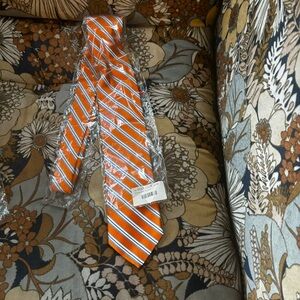 Altea orange and blue tie